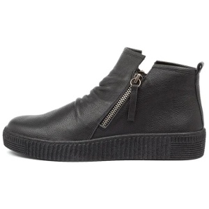 Trevon Dj Black Black Sole Leather Black Black Sole