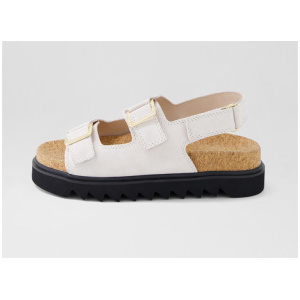 Tulum Oat Suede Sandals