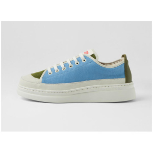 Twins Green Multi Leather Sneakers