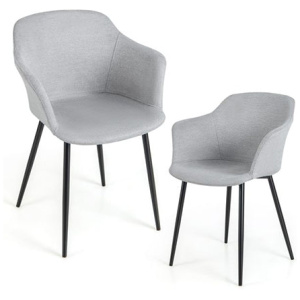 Upholstered Dining Chairs With Ergonomic Backrests