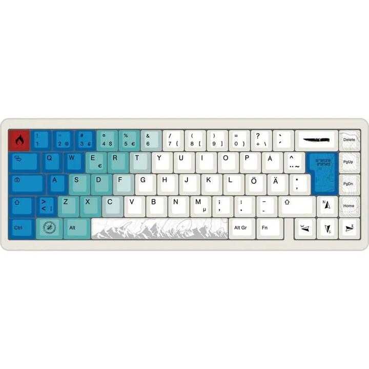 VARMILO MUSE65 HE Magnetic Switch Metal 8K Wired Gaming Keyboard Summit (Magnetic Jade Pro Switch)