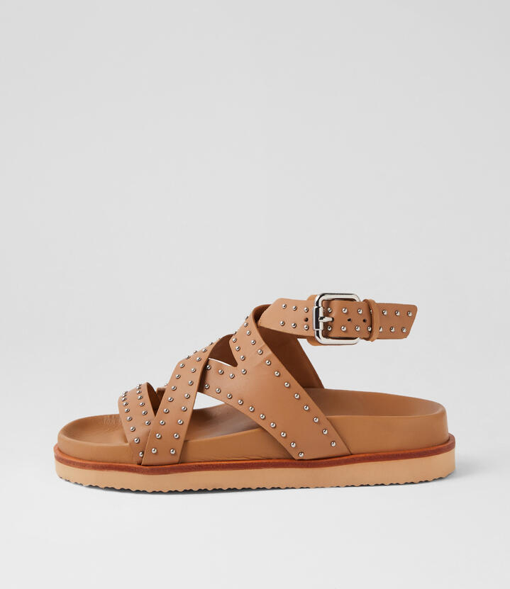 Vapetto Footbed Tan Leather Sandals