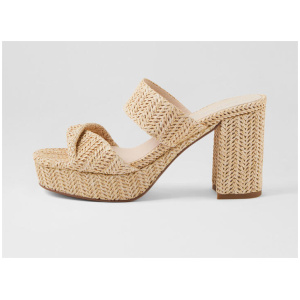 Vellys Natural Synthetic Raffia Sandals