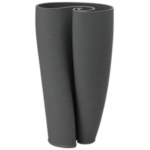 Velto Ceramic Threaded Rotating Vase C by Interior Secrets - AfterPay Available