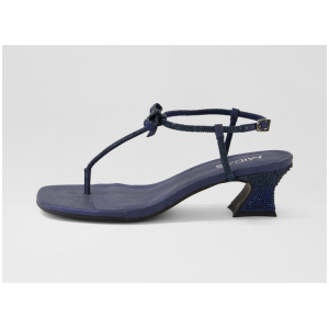 Vitali Navy Fabric Sandals