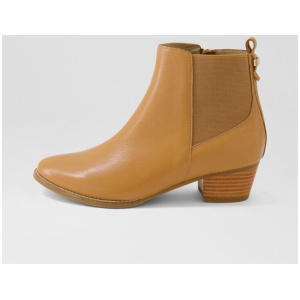 Voy Xf Dark Tan Leather Ankle Boots