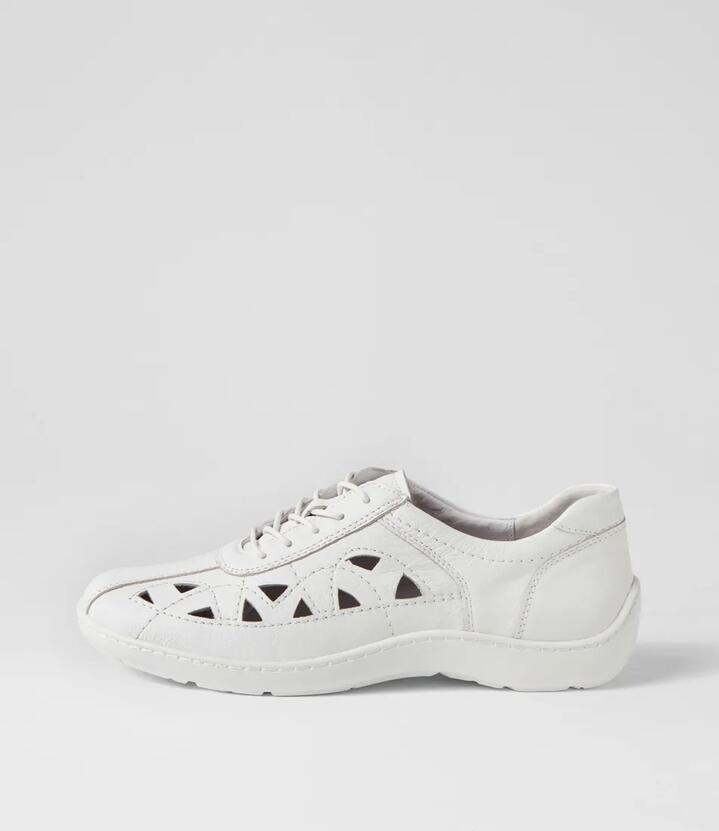 Watkin Xf White Leather Sneakers