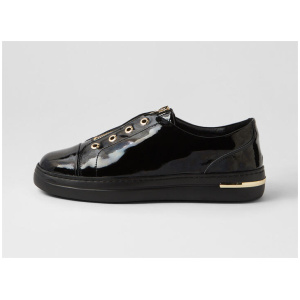 Wavana Black Patent Leather Sneakers