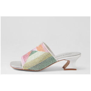 Wenz Silver Multi Sandals