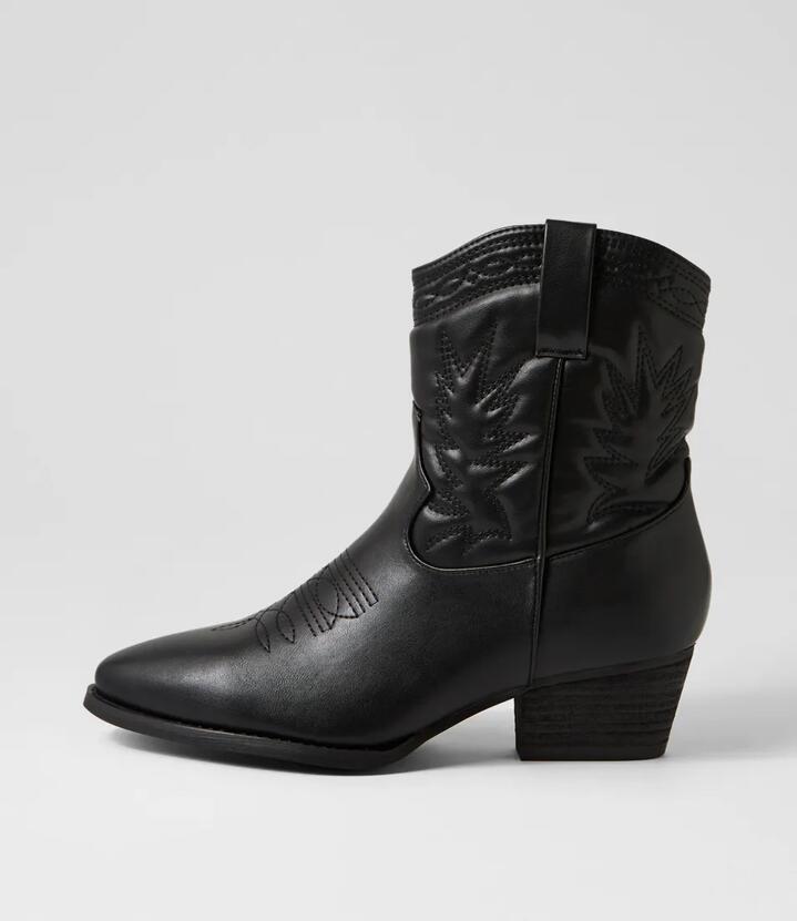 Wilder Black Ankle Boots