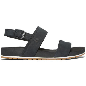 Women's Malibu Waves 2-Strap Sandal Black 6 US Womens