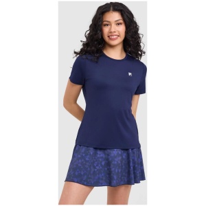 Women's Marta QDry Tee - MARITIME MARLE - MARITIME MARLE