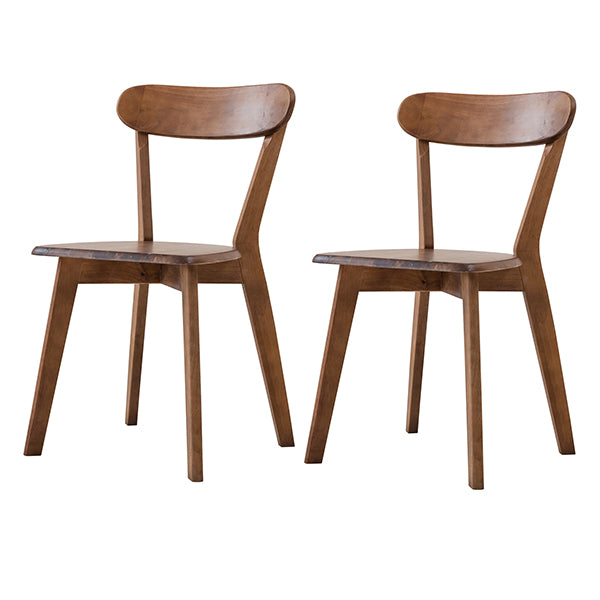 Wooden Dining Chairs Set Of 2 For Home Kitchen Restaurant Cafe