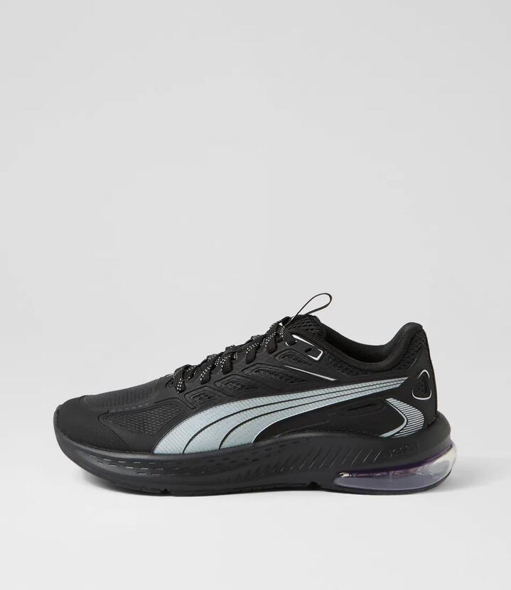 X Cell Lightspeed W Black Mesh Sneakers