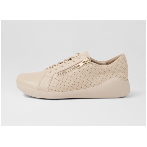 Yimone Xf Almond Leather Flat Shoes