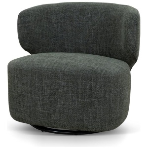 Zenith Swivel Armchair - Moss Green by Interior Secrets - AfterPay Available