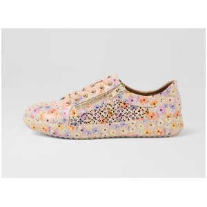 Zinic Pansy Pansy Leather Sneakers