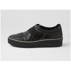 Zorinat W Black Leather Patent Sneakers