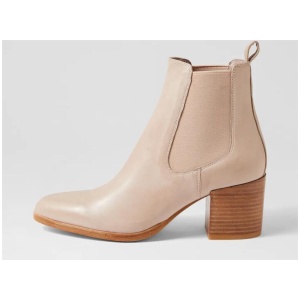 Zubia Dj Cafe Lt Natural Heel Leather Cafe Lt Natural Heel