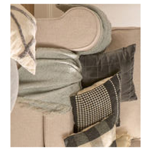 Airlie Square Cushion Grey