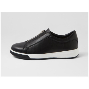 Alper Xf Black Leather Sneakers