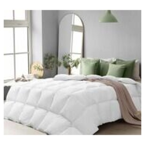 Amelia King Goose Down Quilt White