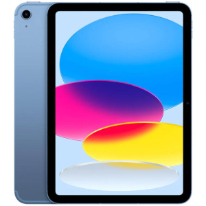 Apple iPad Wi-Fi + Cellular 64GB (10th Gen, MQ6K3X/A) - Blue