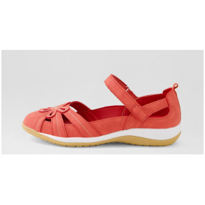 Arkour Rust Nubuck Pu Flat Shoes