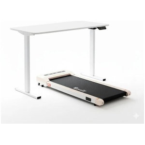 Artiss Electric Treadmill with 140cm Automatic Standing Desk Walking Pad 360mm- 360PAD