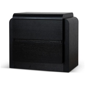 Aurelia Bedside Table - Full Black by Interior Secrets - AfterPay Available