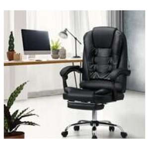 Azra Massage Office Chair Black