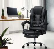 Azra Massage Office Chair Black