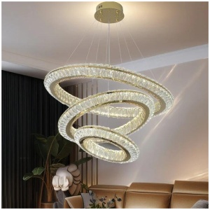 BAMDECOR C3312/3 Crystal Chandelier Living Room Chandelier Crystal Chandelier Room Dining Room lamp New Bedroom Lamps Lighting Villa Light Luxury Post
