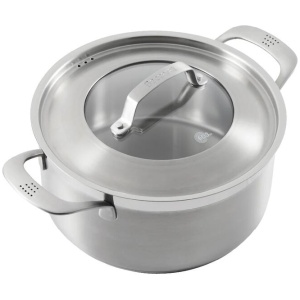 Baccarat iD3 Stainless Steel Casserole with Lid 24cm