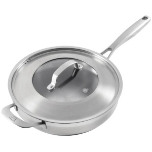 Baccarat iD3 Stainless Steel Saute Pan with Lid 28cm