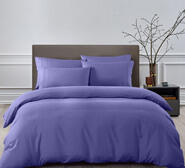 Bamboo Cooling Double 2000Tc Quilt Cover Set Blue