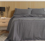 Bamboo King 3000Tc Sheet Set Grey