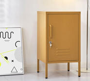 Bavin Bedside Table Yellow Medium