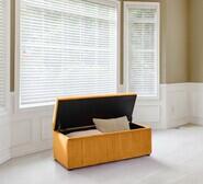 Bekah Rectangle Ottoman Yellow