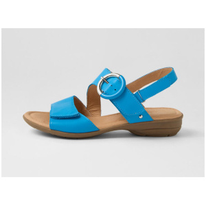 Braeve Turquoise Leather Sandals