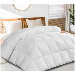 Caiden King Quilt White