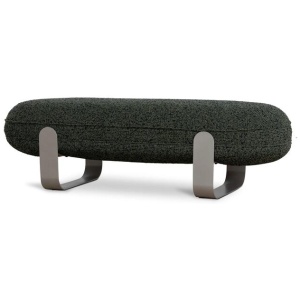 Callistia 1.5m Long Bench Seat - Duffle Green by Interior Secrets - AfterPay Available