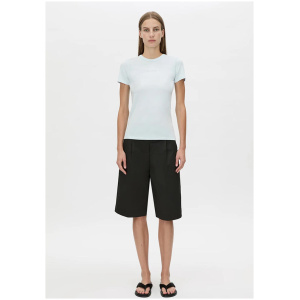 Camilla And Marc Suvero Slim Fit Logo Tee Ice Blue