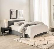 Casey King Single Gas Lift Bed Frame Grey