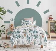 Charly Cheeky Monkey Double Quilt Cover Set Multi