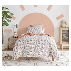 Charly Shy Fox Double Quilt Cover Set Multi