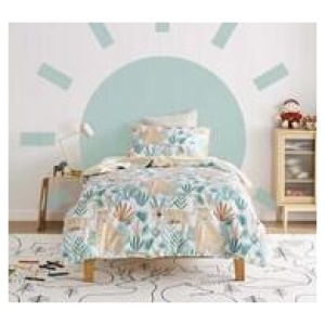 Charly Tiger Safari Double Quilt Cover Set Multi