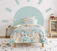 Charly Tiger Safari Double Quilt Cover Set Multi