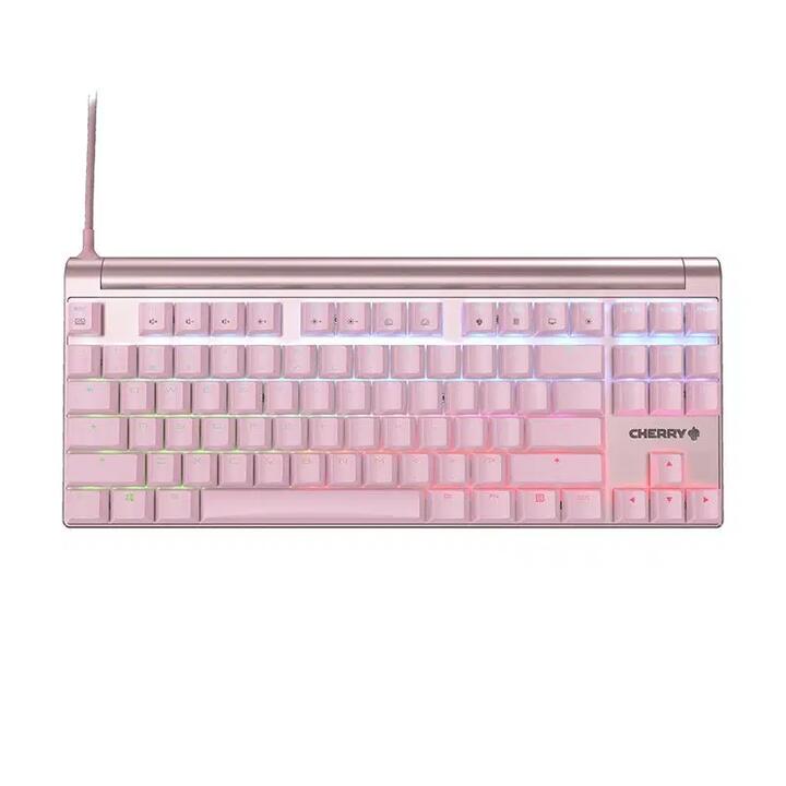 Cherry MX 8.0 RGB Gaming Keyboard Pink Version - MX Brown Switch