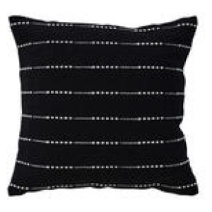 Chester Square Cushion Black
